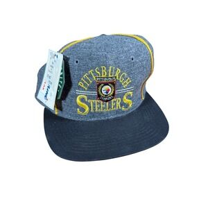 Vintage Pittsburgh Steelers The Game Snapback‎ Hat Cap Deadstock